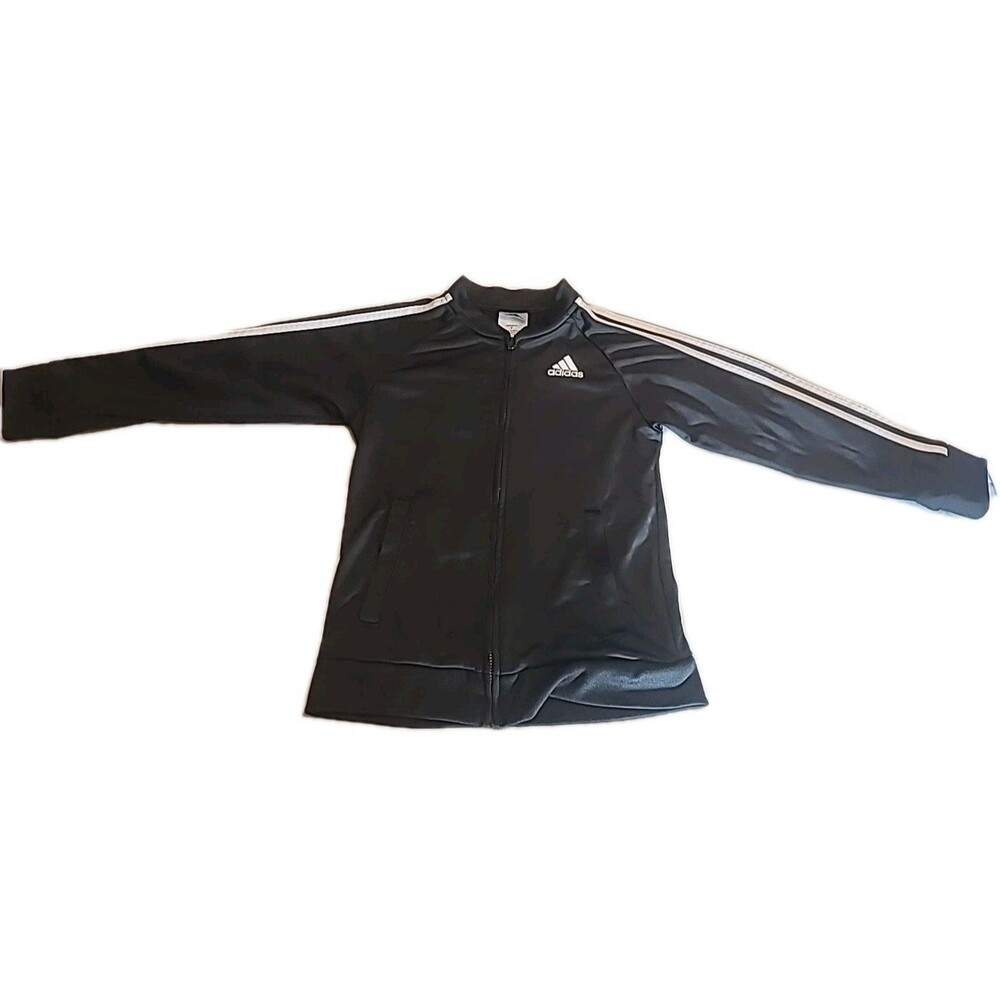 Adidas 3 stripes Zip up Track Jacket Women’s size 7